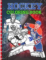 Hockey coloring book