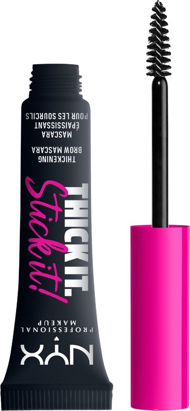 NYX Professional Makeup - Tick It. Stick It! Brow Mascara - 08 Black