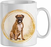 Mok Boxer 1.3 | Hond| Cadeau| Cadeau | Beker 31 CL