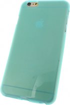 Apple iPhone 6/6s Plus Hoesje - Mobilize - Gelly Serie - TPU Backcover - Turquoise - Hoesje Geschikt Voor Apple iPhone 6/6s Plus