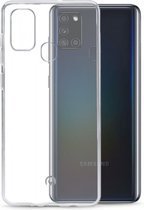 Samsung Galaxy A21s Hoesje - Mobilize - Gelly Serie - TPU Backcover - Transparant - Hoesje Geschikt Voor Samsung Galaxy A21s