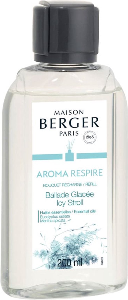 Lampe Berger Maison Paris - Aroma Respire Ballade Glacee Icy Stroll -  Navulling voor... | bol.com