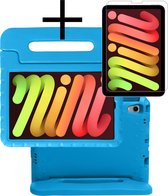iPad Mini 6 Kinderhoes Met Screenprotector - Blauw