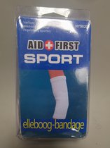 SPORT ELLEBOOG-BANDAGE AID +FIRST