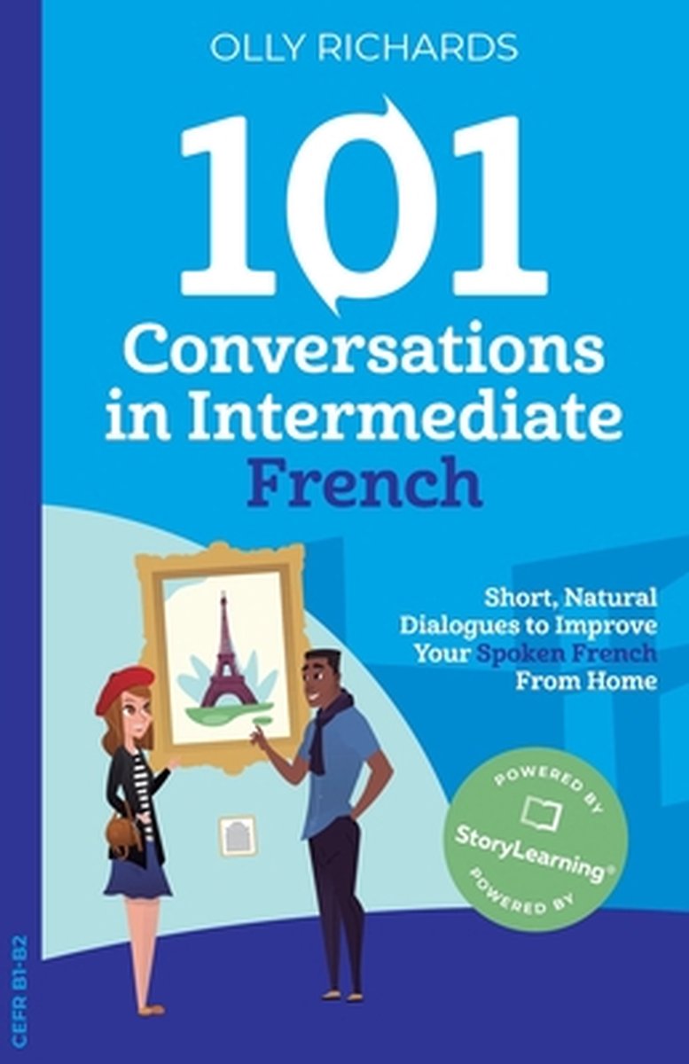 Omslag van 101 Conversations in Intermediate French