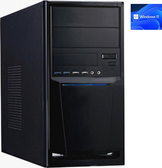 Computer desktop - Intel i3-12100 - 16GB - 1TB M.2 - Windows 11 pro ...