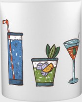 Akyol - Cocktail Mok met opdruk - cocktails - de echte cocktail liefhebber - drankje - 350 ML inhoud