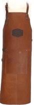 Leren Kook/BBQ Schort - Grillmaster - Cognac