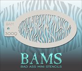 Bad Ass Mini Stencil 3009