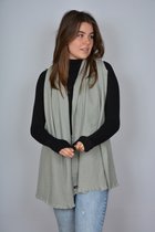 LILLA - Sjaal dames winter - grijs