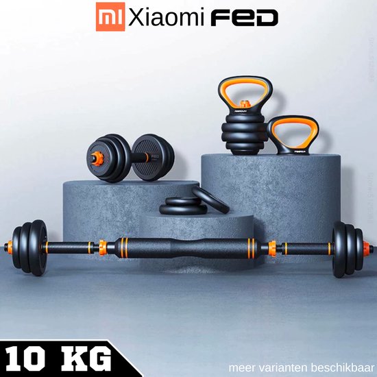 Wuuhoo® 2in1 fitness halterset Jimmy, 30mm halterset, 10kg, 20kg, 30kg