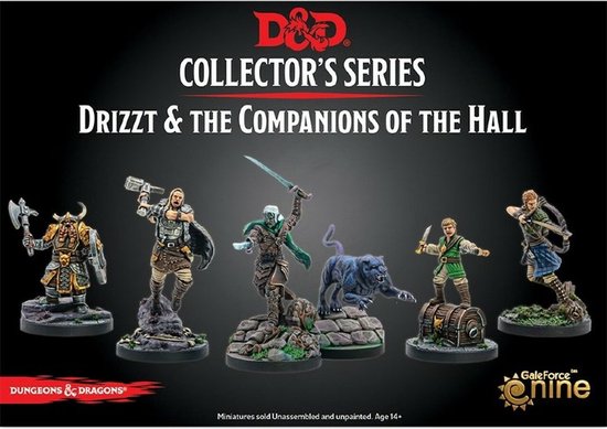 Foto: The legend of drizzt companions of the hall d d collector s series