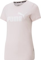 PUMA Essentials Logo Dames T-Shirt - Maat L