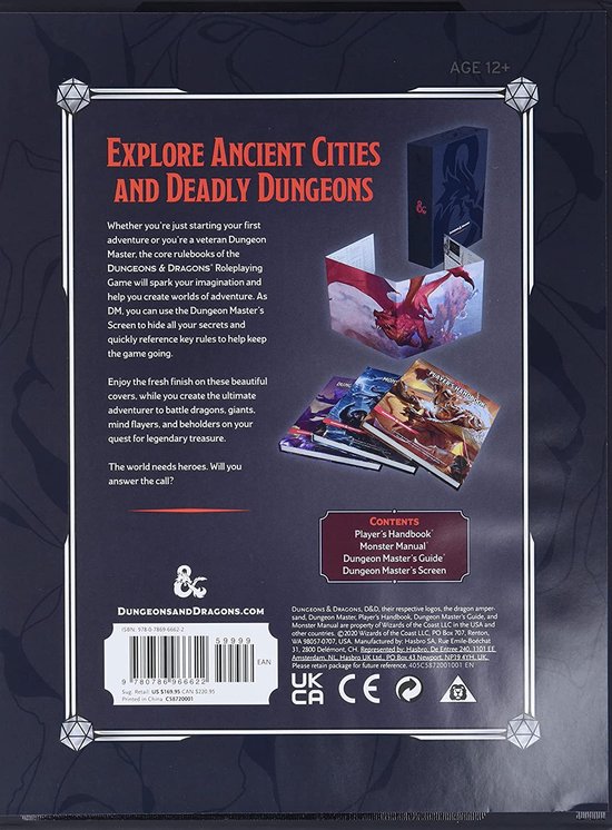 Thumbnail van een extra afbeelding van het spel Dungeons & Dragons: Core Rules Gift Set