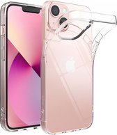 Apple iPhone 13 Mini transparante soft case in extra luxe TPU materiaal, backcover
