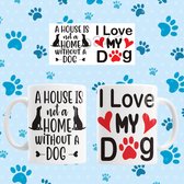 Mok A house is not a home without a dog (I Love my dog/s)