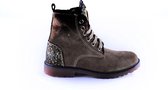 Clic bootie CL-20210-  Taupe met goud hart-30