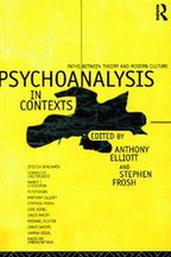Psychoanalysis in Context - cover