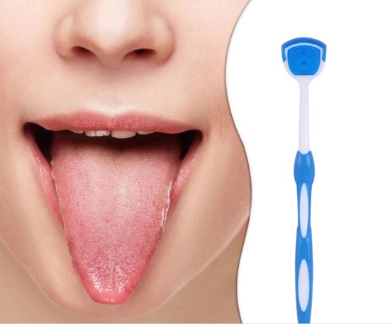 Tongschraper voor een frisse adem - schone tong | bol.com