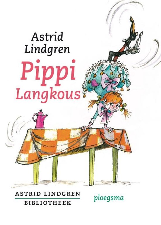 Omslag van Astrid Lindgren Bibliotheek 10 - Pippi Langkous