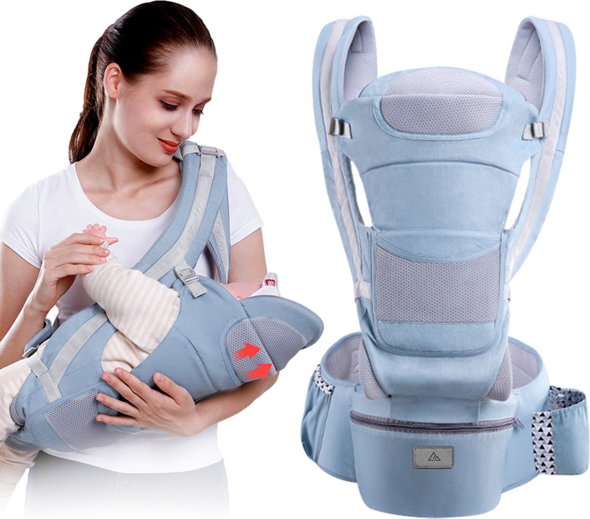 Porte-bébé ergonomique de Luxe Bébé