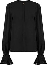 Harper & Yve Blouse Hailey Ls Fw21p606 Black 999 Dames Maat - L