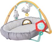 LuxuryLiving - Babygym - Musical Newborn - 115 cm - 1 Babygym, 1 Speelkleed, 3 Speeltjes, 1 Muziekdoos - Kunststof, polyester