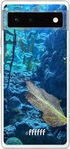 6F hoesje - geschikt voor Google Pixel 6 -  Transparant TPU Case - Coral Reef #ffffff