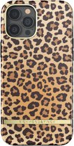 Richmond & Finch Soft Leopard luipaardprint hoesje voor iPhone 12 Pro Max - geel
