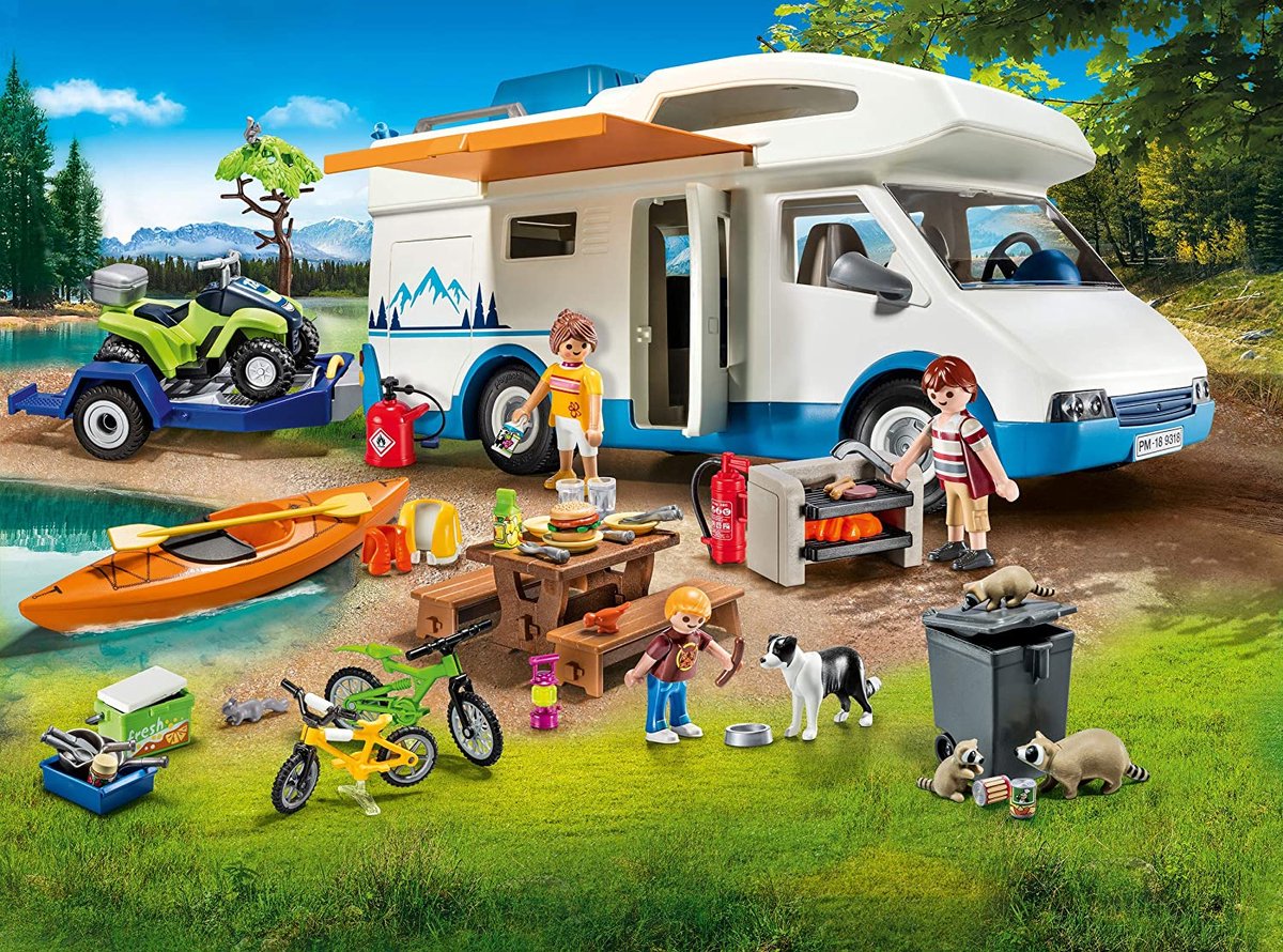 Playmobil - Camper met accessoires - Kampeeravontuur — afbeelding 3