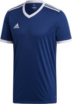 adidas Tabela 18 SS Jersey Teamshirt Heren  Sportshirt - Maat S  - Mannen - blauw/wit
