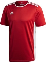 adidas Entrada 18 Trikot Heren Sportshirt - Power Red/Wit - Maat XL