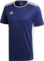 Adidas Entrada 18 Trikot Heren Sportshirt - Dark Blue/Wit - Maat S