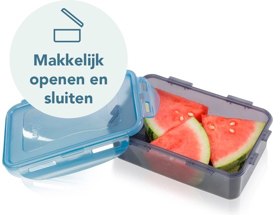 Contenants pour aliments frais Lock & Lock ECO | Boîte à lunch - Lot de 2 pièces - 1 + 1,4 litres