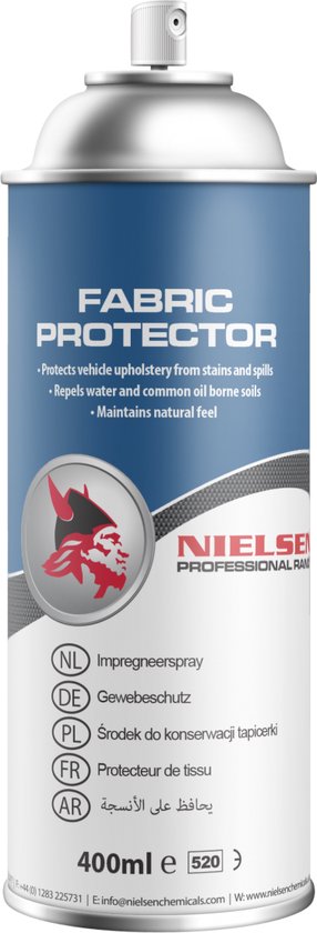 Nielsen Fabric Protector I Spuitbus I Beschermer voor stoffen bekleding