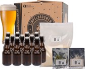 SIMPELBROUWEN® - Bottelset - Thuisbrouwpakket - 12 Beugelflessen + Ingrediëntenpakket BLOND bier