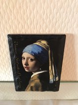 Magneet Meisje met de Parel van Vermeer Koelkastmagneet