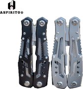 Aspirito ® 14 in 1 - Survival zakmes outdoor - Multifunctionele tool - Inklapbaar
