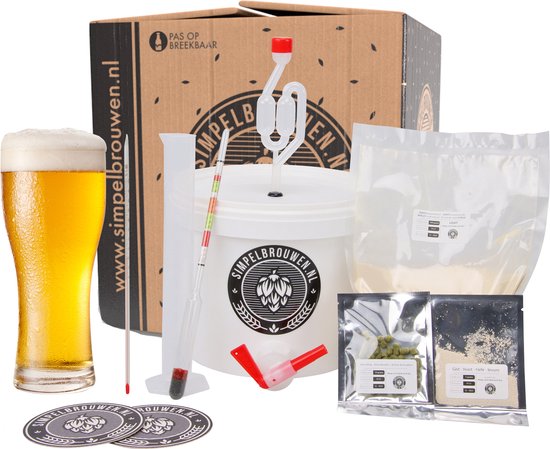 Ontdek de brouwer in jou met Simpelbrouwen's Bierbrouw Pakketten