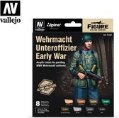Vallejo 70246 Alpine Wehrmacht Unteroffizier Early War - Acryl Set Verf set