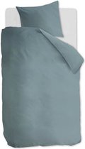 Ambiante Cotton Uni Dekbedovertrek - Junior - 120x150 cm - Blue