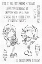 Double Scoop of Cute Clear Stamps (TI-004)