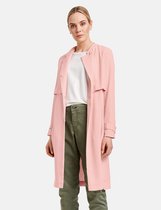 TAIFUN Dames Trenchcoat met bindband Flushed Rose-48