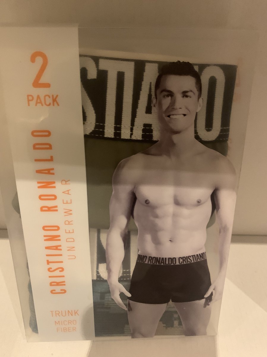 CR7 Cristiano Ronaldo 2 pack microfiber - maat XL