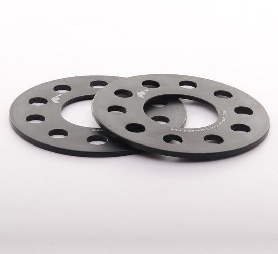 JR Entretoises de roue 5mm Élargisseurs de voie CB72.6 noir