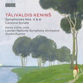 Santa Vizine, Latvian National Symphony Orchestra - Kenins: Symphonies Nos. 4 & 6 - Canzona Sonata (CD)