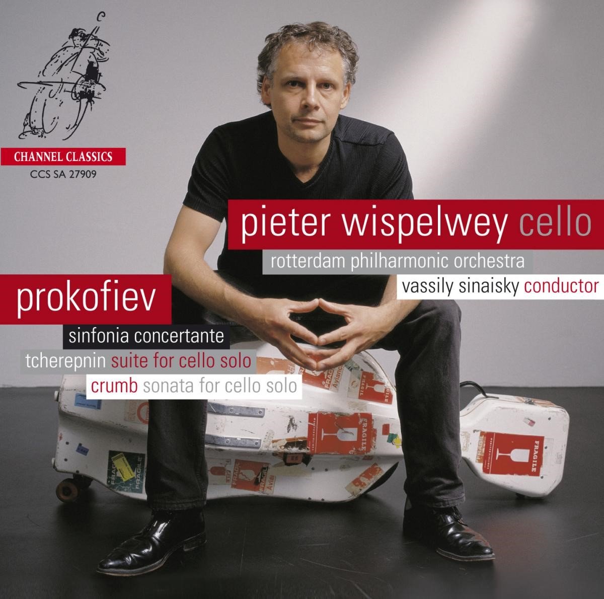 Pieter Wispelwey, Rotterdam Philharmonic Orchestra, Vassily Sinaisky - Prokofiev: Sinfonia Concertante/Tcherepin: Suite For Cello Solo (SACD)