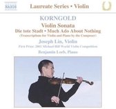 Joseph Lin & Benjamin Loeb - Korngold: Violin Sonata (CD)