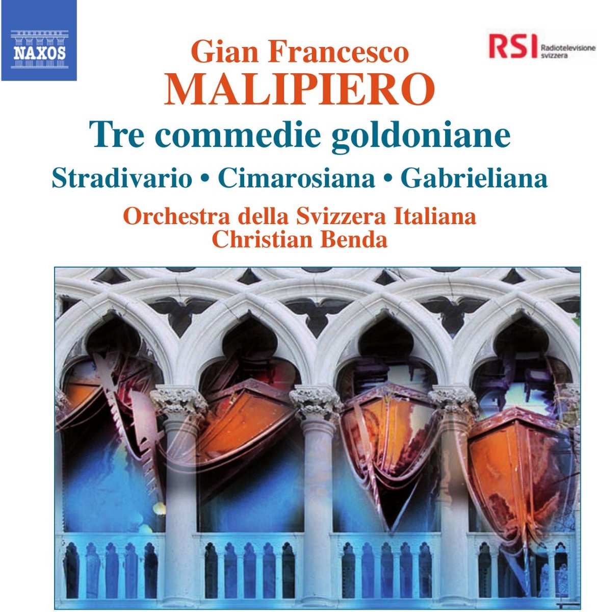 Orchestra Della Svizzera Italiana - Tre Commedie Goldoniane: Symphonic (CD)