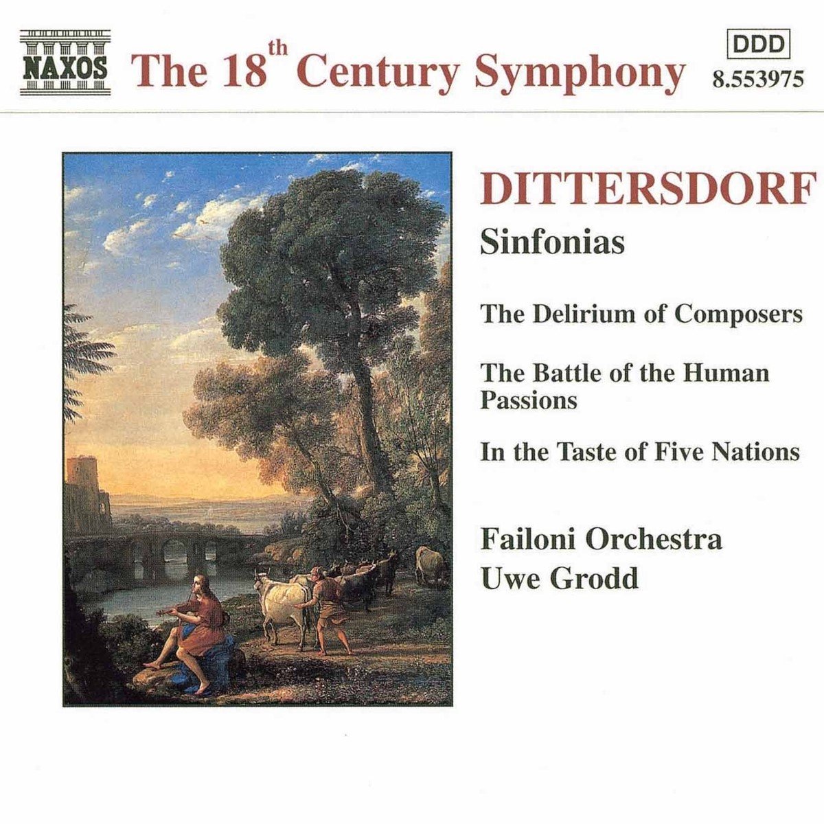 Failoni Orchestra, Uwe Grodd - Von Dittersdorf: Sinfonias (CD)